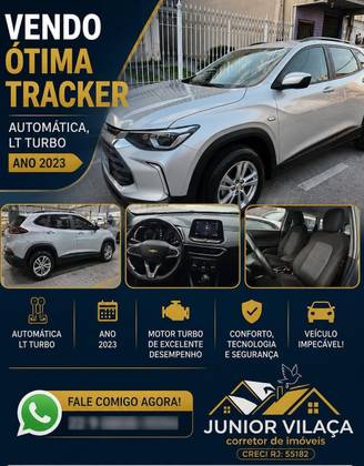 CHEVROLET TRACKER 1.0 TURBO FLEX LT AUTOMÁTICO